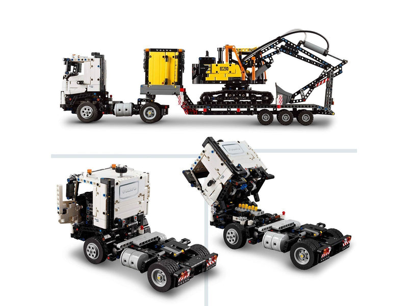 LEGO Technic 42175 Volvo FMX LKW mit EC230 Electric Raupenbagger