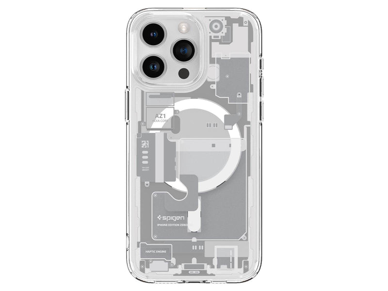 Spigen Ultra Hybrid MagSafe - zero one white - iPhone 15 Pro Max