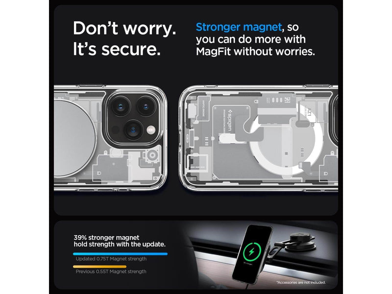 Spigen Ultra Hybrid MagSafe - zero one white - iPhone 15 Pro Max