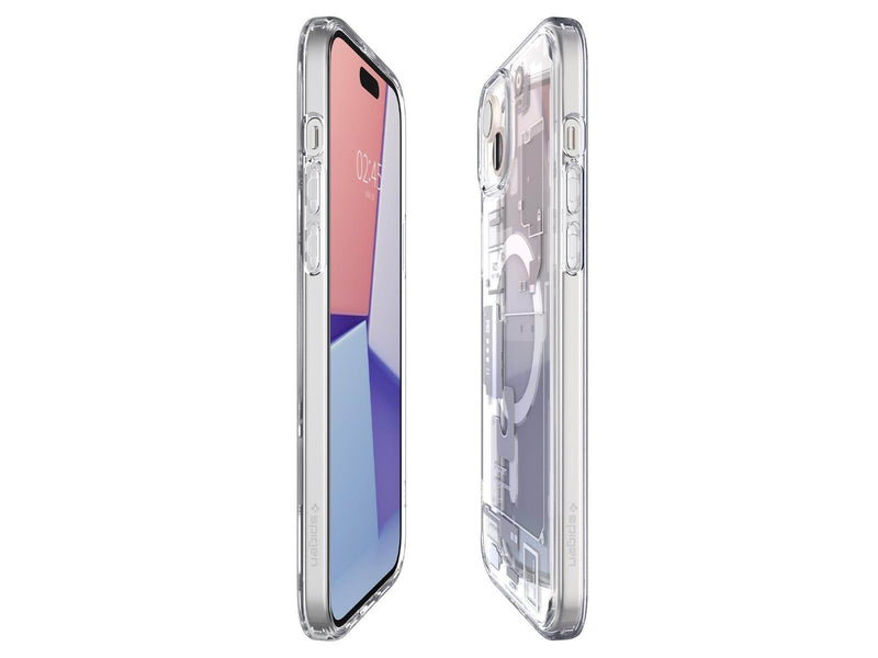 Spigen Ultra Hybrid MagSafe - zero one white - iPhone 15 Plus