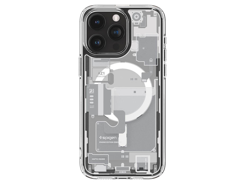 Spigen Ultra Hybrid MagSafe - zero one white - iPhone 15 Pro