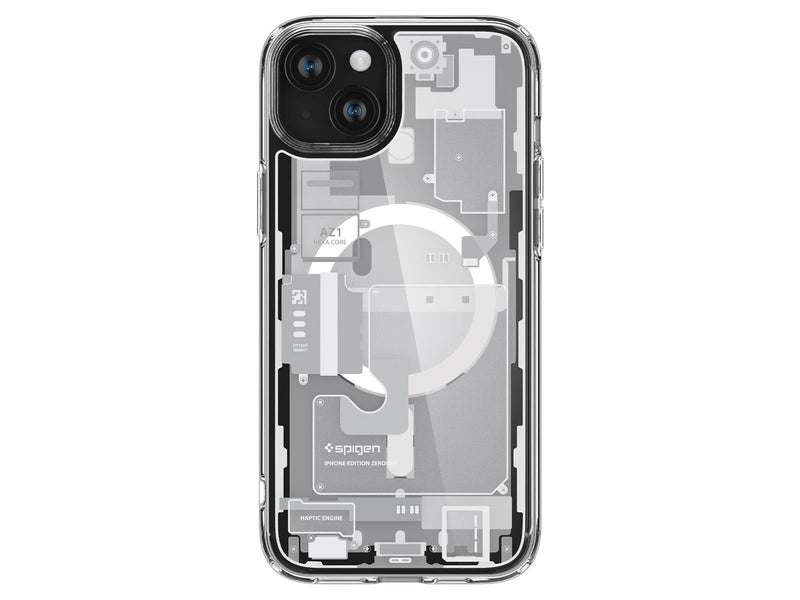 Spigen Ultra Hybrid MagSafe - zero one white - iPhone 15