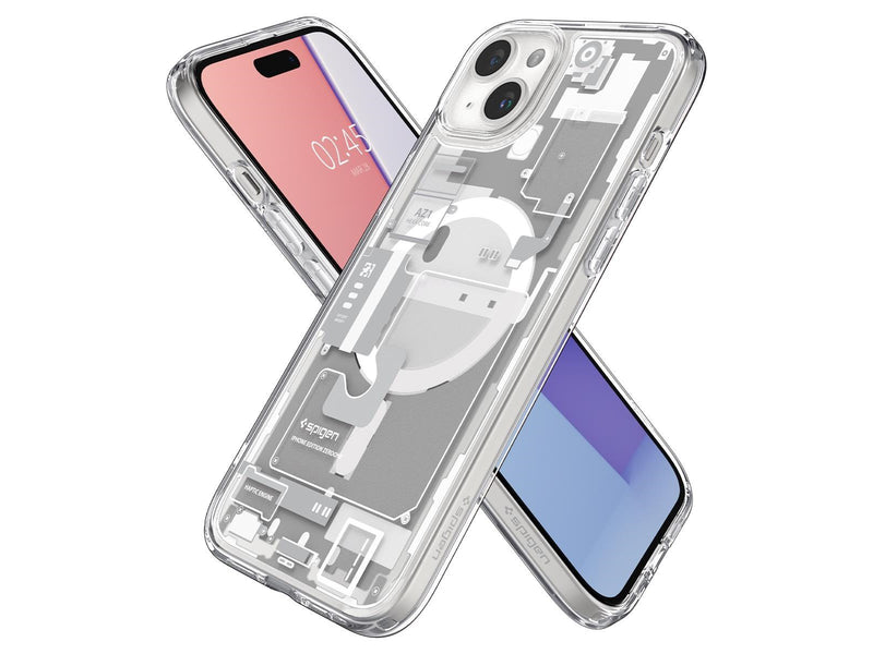Spigen Ultra Hybrid MagSafe - zero one white - iPhone 15
