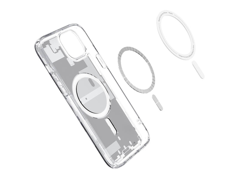 Spigen Ultra Hybrid MagSafe - zero one white - iPhone 15