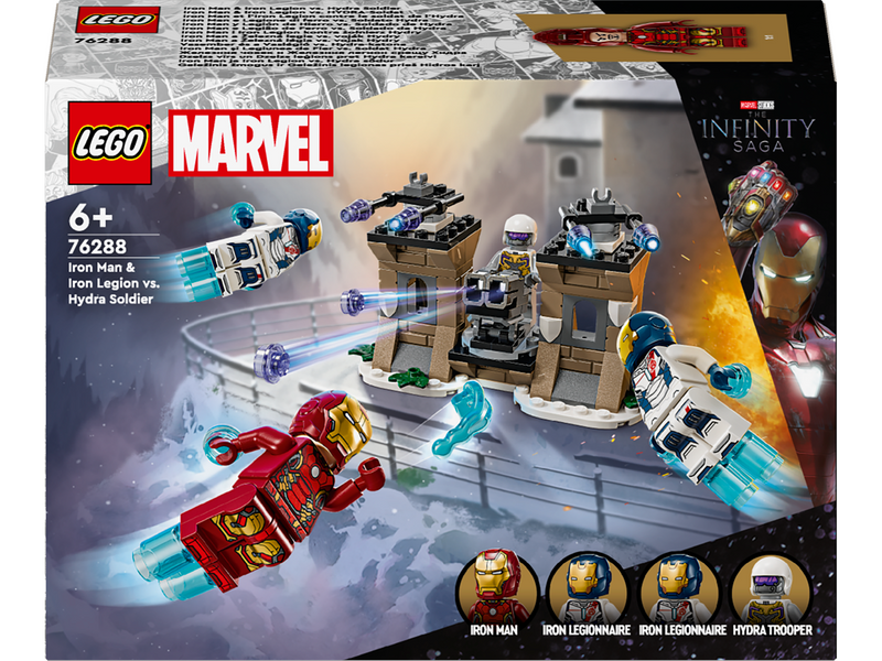 LEGO Super Heroes Marvel 76288 Iron Man & Iron Legion vs. HYDRA-Soldat