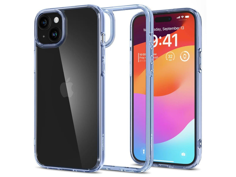 Spigen Ultra Hybrid - sky crystal - iPhone 15