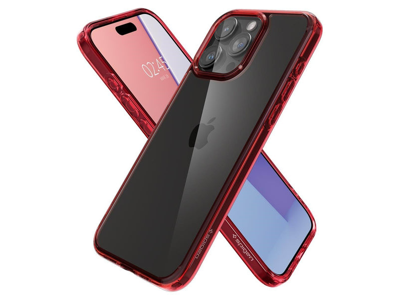 Spigen Ultra Hybrid - deep red - iPhone 15 Pro