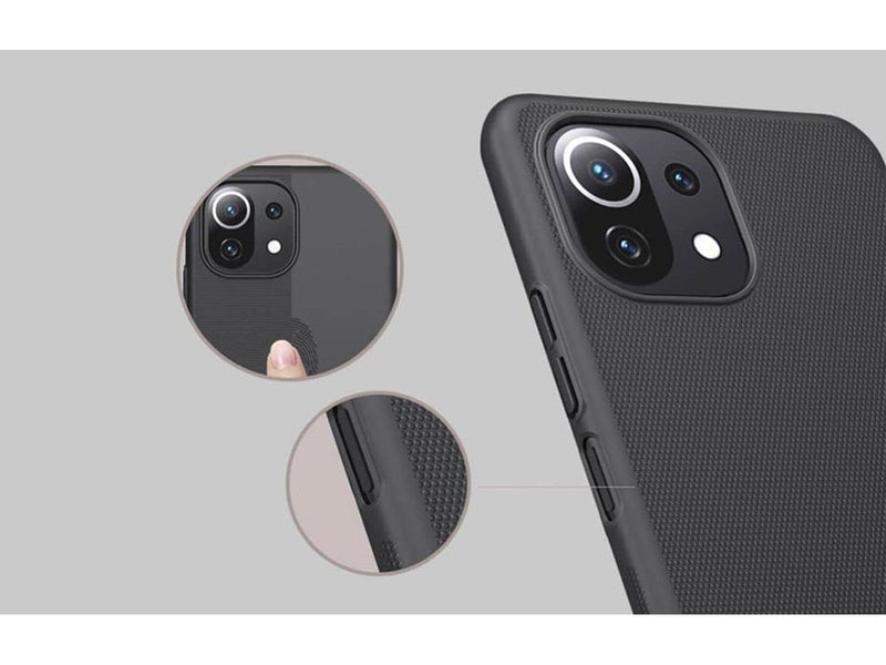 Nillkin Super Frosted Shield case for Xiaomi 11 Lite 4G/5G (black)