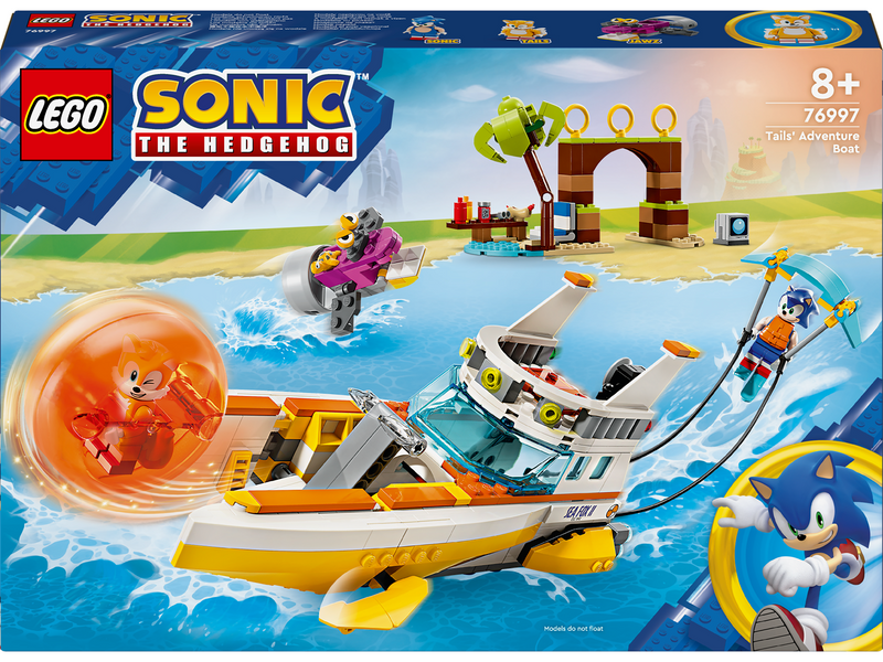 LEGO Sonic 76997 Tails‘ Abenteuerboot