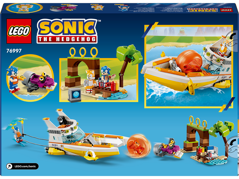 LEGO Sonic 76997 Tails‘ Abenteuerboot