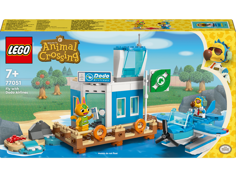 LEGO Animal Crossing 77051 Flieg mit Dodo Airlines