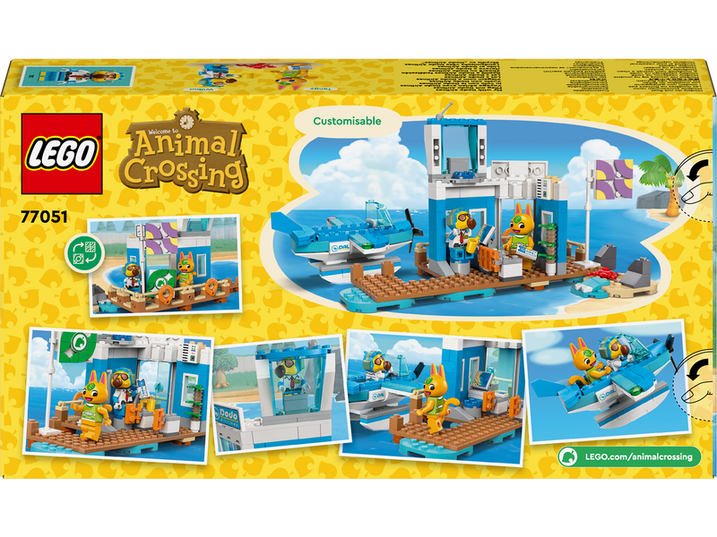 LEGO Animal Crossing 77051 Flieg mit Dodo Airlines