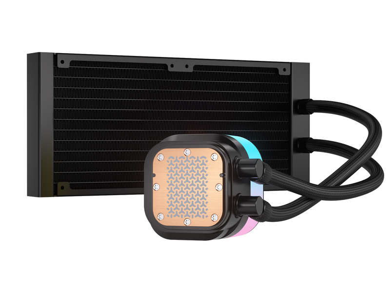 Corsair iCUE LINK TITAN 240 RX RGB - Flüssigkeit für Wasserkühlung - Max 36 dBA