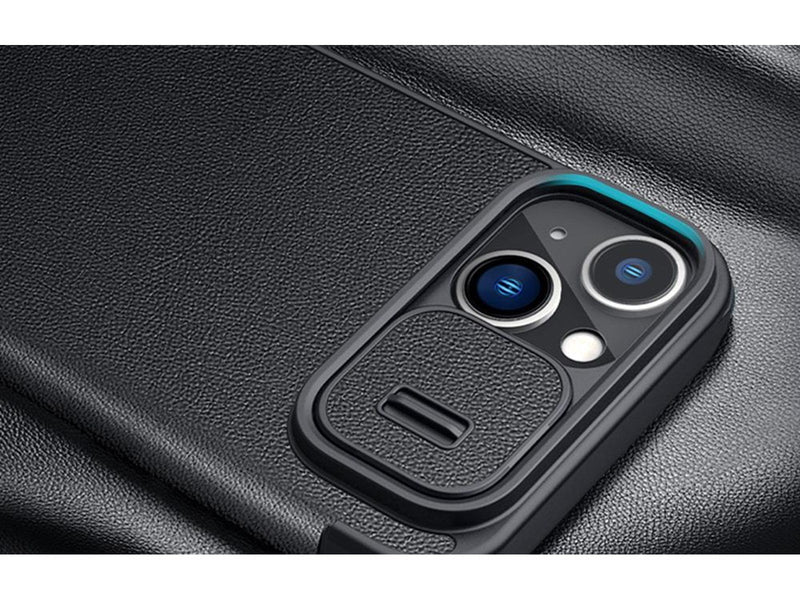 Nillkin Case  Qin Pro Leather for iPhone 14 Plus (Black)