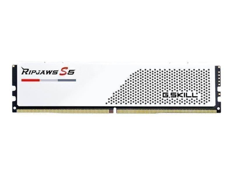 G.Skill Ripjaws S5 DDR5-5600 - 64GB - CL46 - Dual Channel (2 pcs) - Intel XMP - Weiß