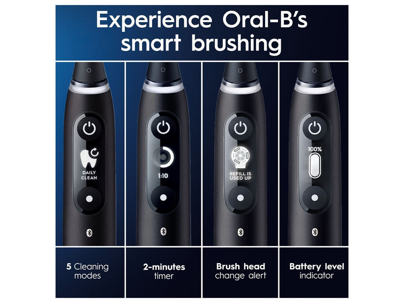 Oral-B Elektrische Zahnbürste iO7S Black Onyx