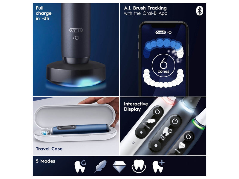 Oral-B Elektrische Zahnbürste iO7S White