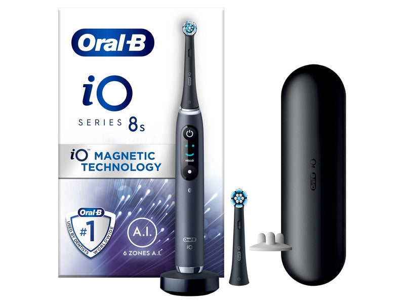 Oral-B Elektrische Zahnbürste iO8S Black Onyx