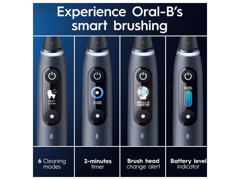 Oral-B Elektrische Zahnbürste iO8S Black Onyx