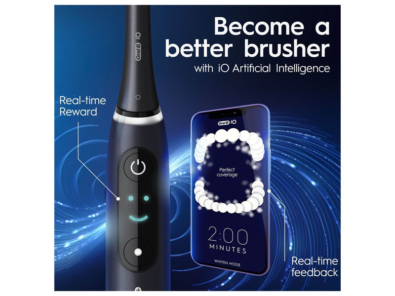 Oral-B Elektrische Zahnbürste iO8S Black Onyx
