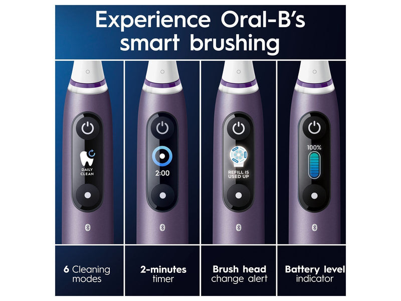 Oral-B Elektrische Zahnbürste iO8S Violet Ametrine