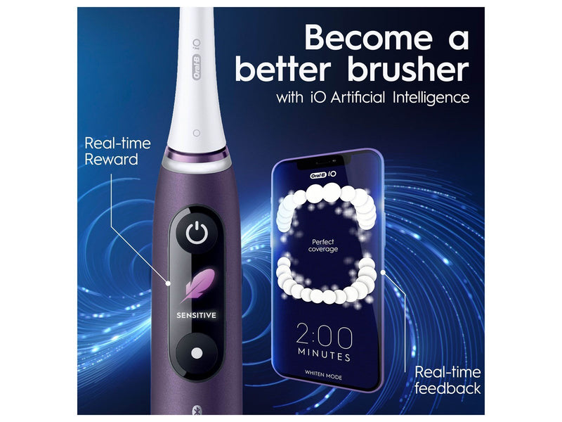 Oral-B Elektrische Zahnbürste iO8S Violet Ametrine