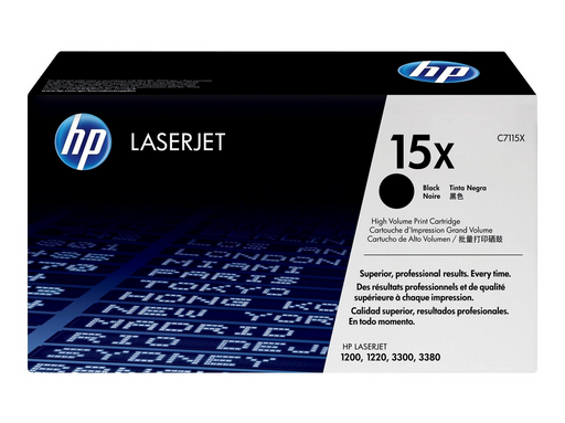 HP C7115X / 15X High Capacity Black Toner