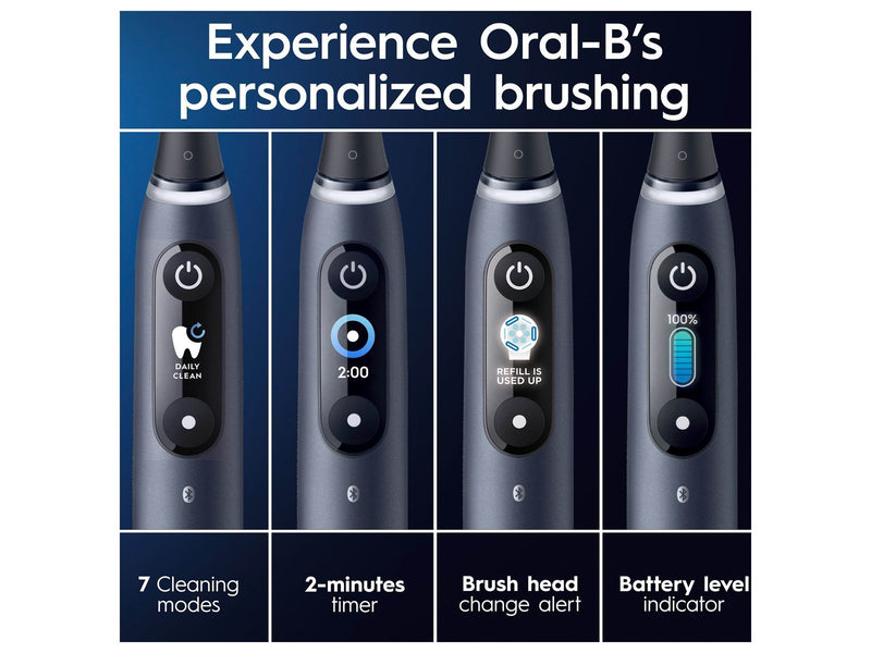 Oral-B Elektrische Zahnbürste iO9 Duo Black Onyx / Rose Quartz
