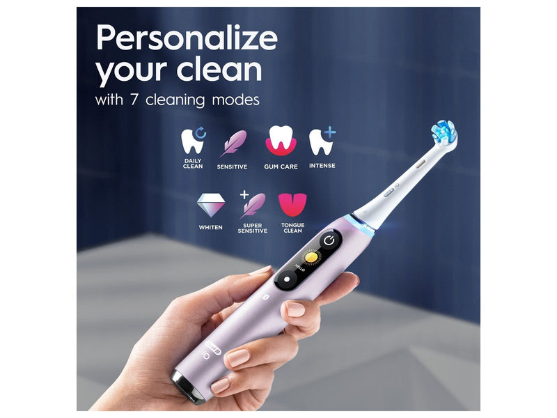 Oral-B Elektrische Zahnbürste iO9S Rose Quartz