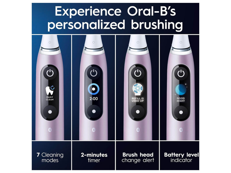 Oral-B Elektrische Zahnbürste iO9S Rose Quartz