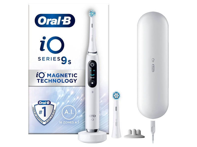 Oral-B Elektrische Zahnbürste iO9S White Alabaster