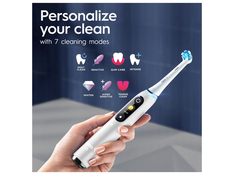 Oral-B Elektrische Zahnbürste iO9S White Alabaster