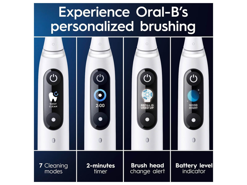 Oral-B Elektrische Zahnbürste iO9S White Alabaster