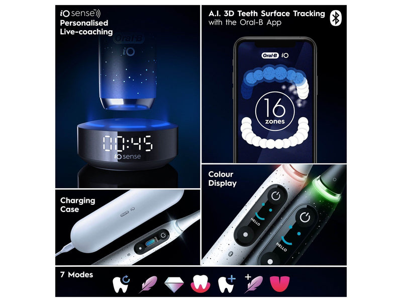 Oral-B Elektrische Zahnbürste iO10 Stardust White