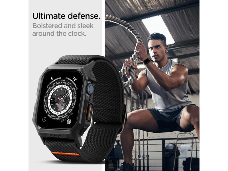 Spigen Lite Fit Pro - matte black - Apple Watch 45mm/44mm