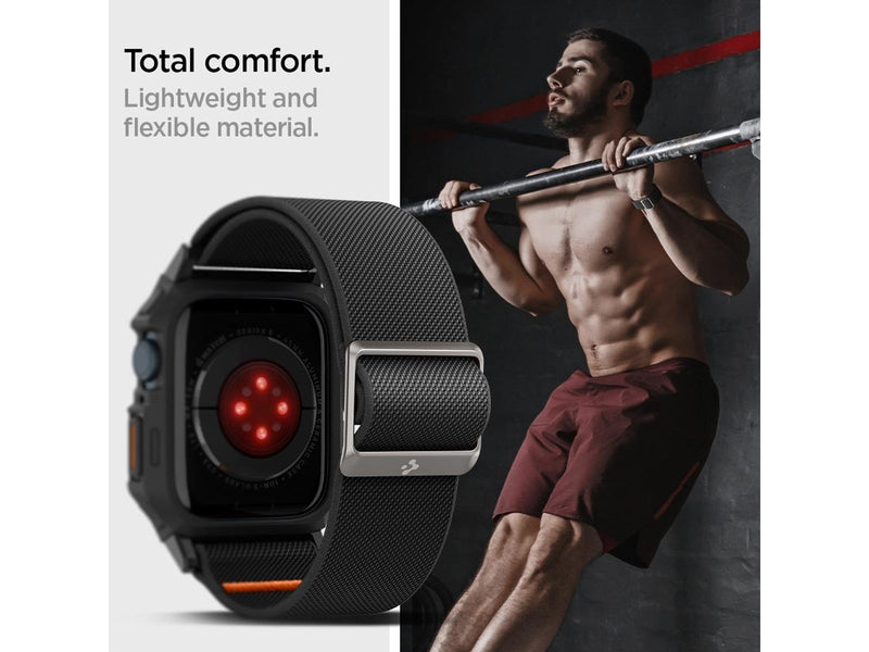 Spigen Lite Fit Pro - matte black - Apple Watch 45mm/44mm