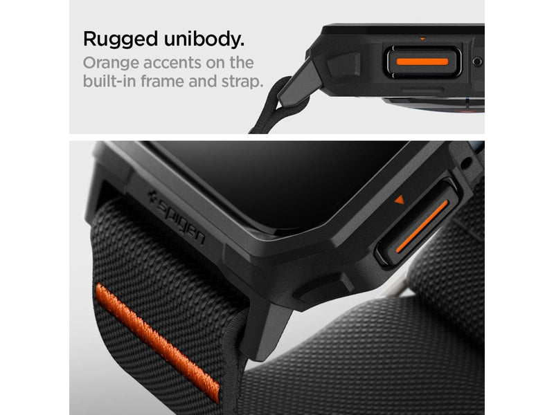 Spigen Lite Fit Pro - matte black - Apple Watch 45mm/44mm