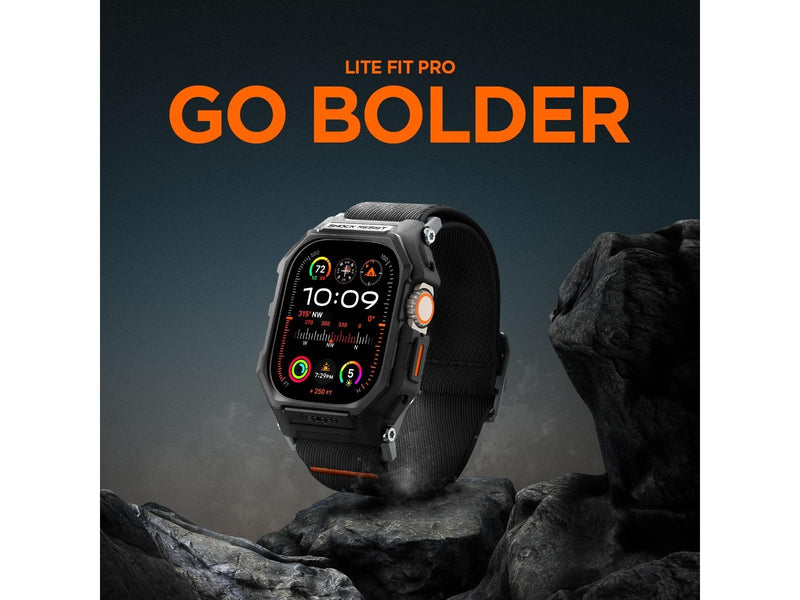 Spigen Lite Fit Pro - matte black - Apple Watch Ultra 2/1 49mm