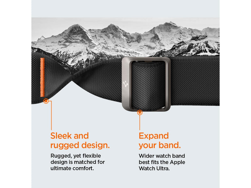 Spigen Lite Fit Pro - matte black - Apple Watch Ultra 2/1 49mm