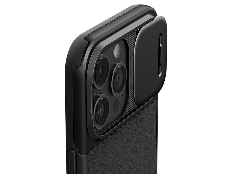 Spigen Optik Armor MagSafe - black - iPhone 15 Pro