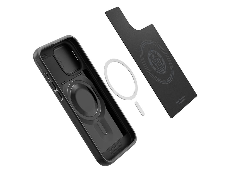 Spigen Optik Armor MagSafe - black - iPhone 15 Pro