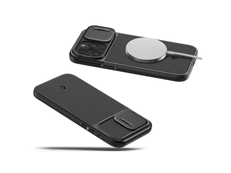Spigen Optik Armor MagSafe - black - iPhone 15 Pro