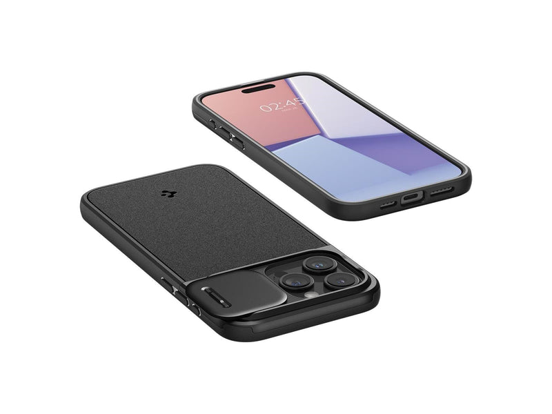 Spigen Optik Armor MagSafe - black - iPhone 15 Pro