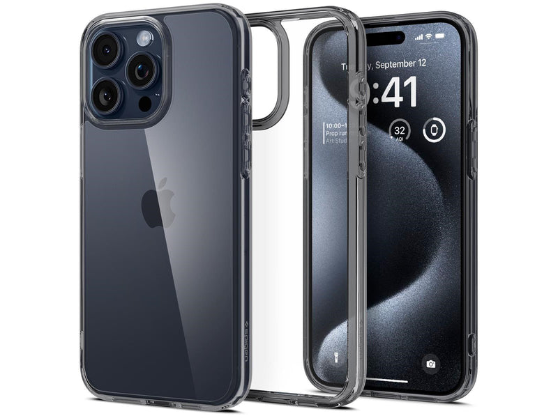 Spigen Ultra Hybrid - space crystal - iPhone 15 Pro