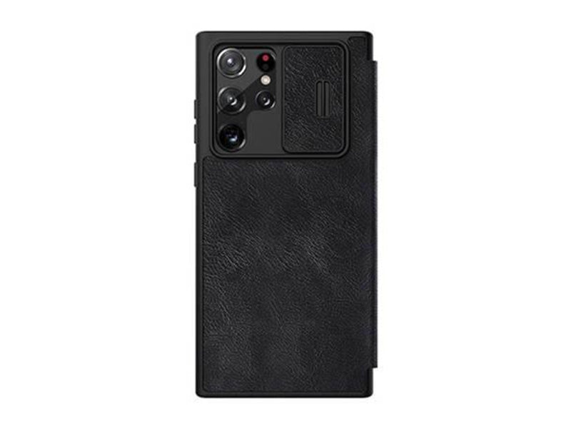 Nillkin Case  Qin Leather Pro for SAMSUNG S22 Ultra (black)