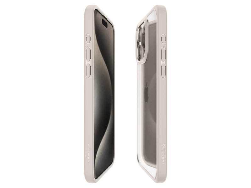 Spigen Ultra Hybrid - titanium - iPhone 15 Pro