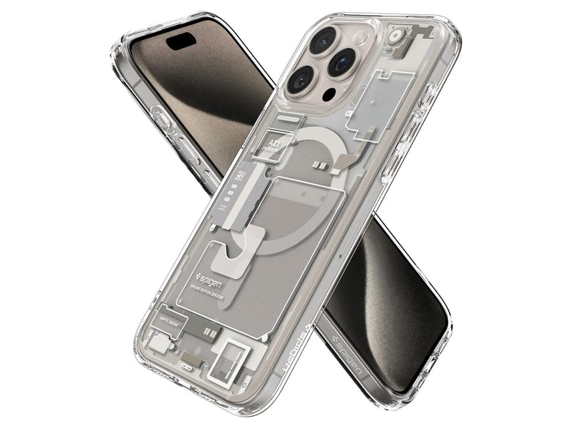 Spigen Ultra Hybrid MagSafe - zero one titanium - iPhone 15 Pro