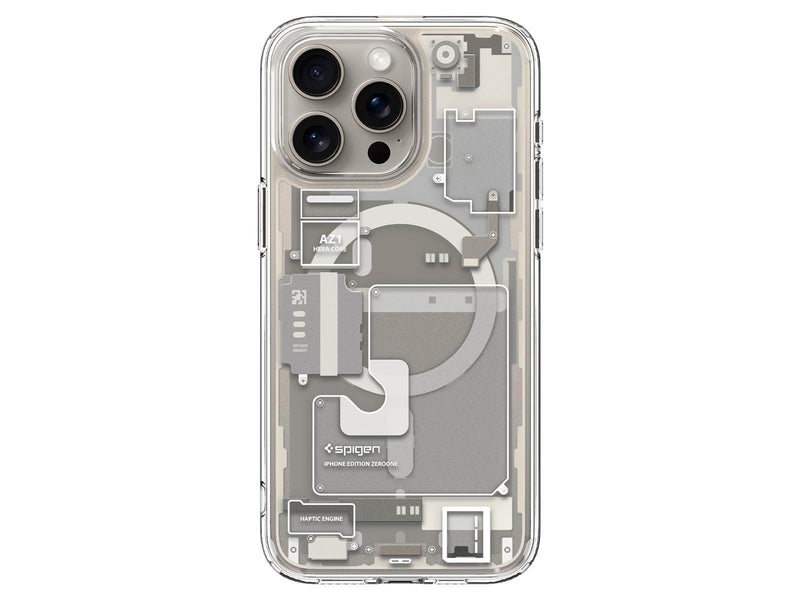 Spigen Ultra Hybrid MagSafe - zero one titanium - iPhone 15 Pro