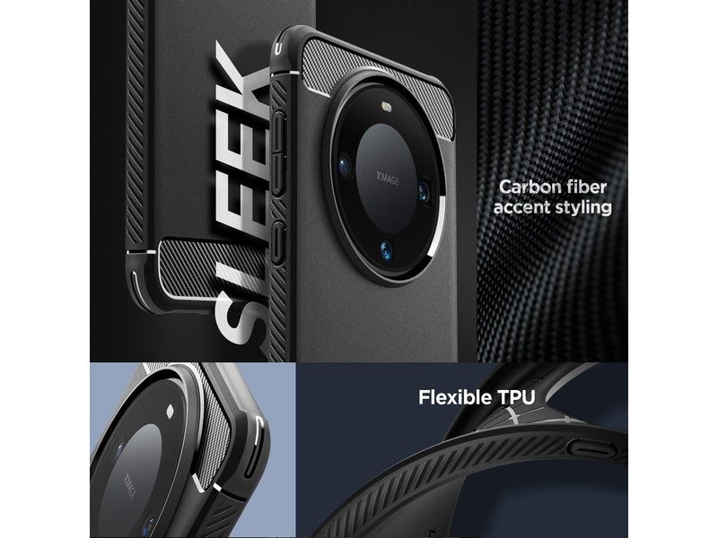 Spigen Rugged Armor - black - Huawei Mate 60 Pro