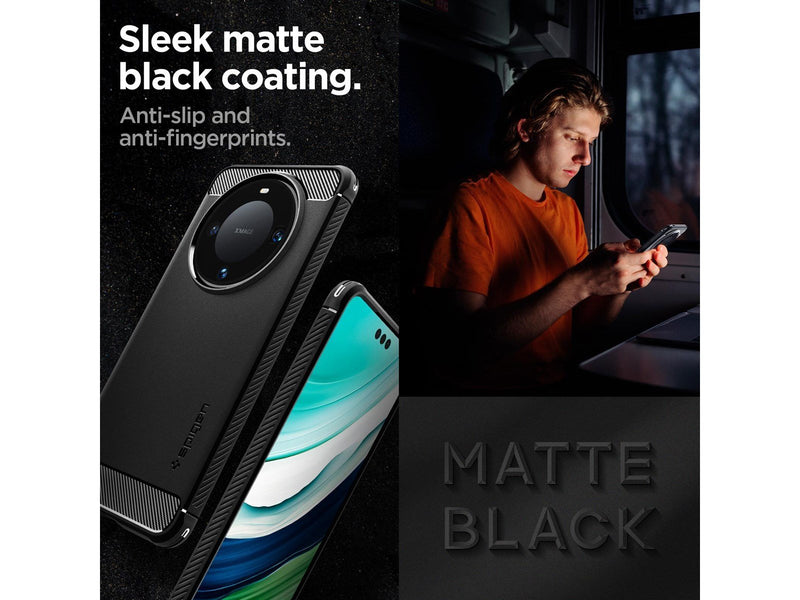 Spigen Rugged Armor - black - Huawei Mate 60 Pro